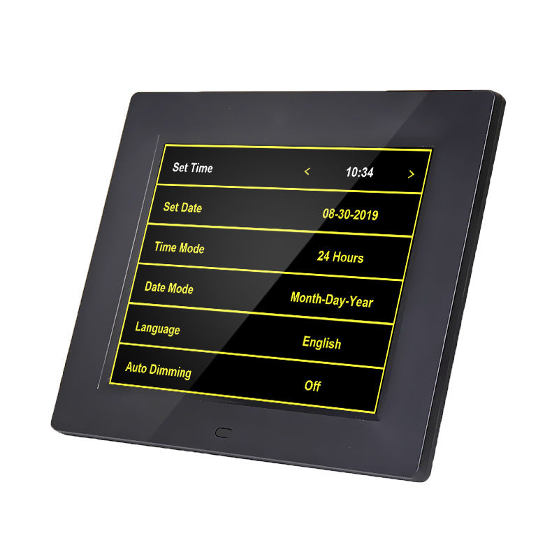 8-Inch Digital Calendar Clock & Photo Display