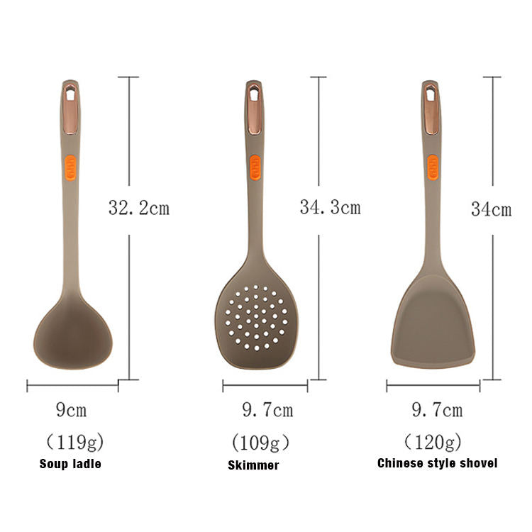 7-Piece Silicone Kitchen Utensil Set