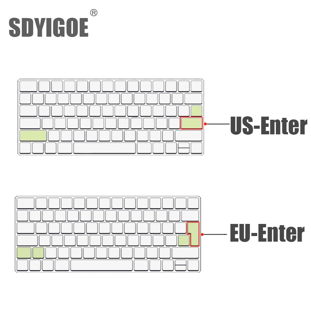 Silicone Keyboard Cover for Apple Wireless Keyboards