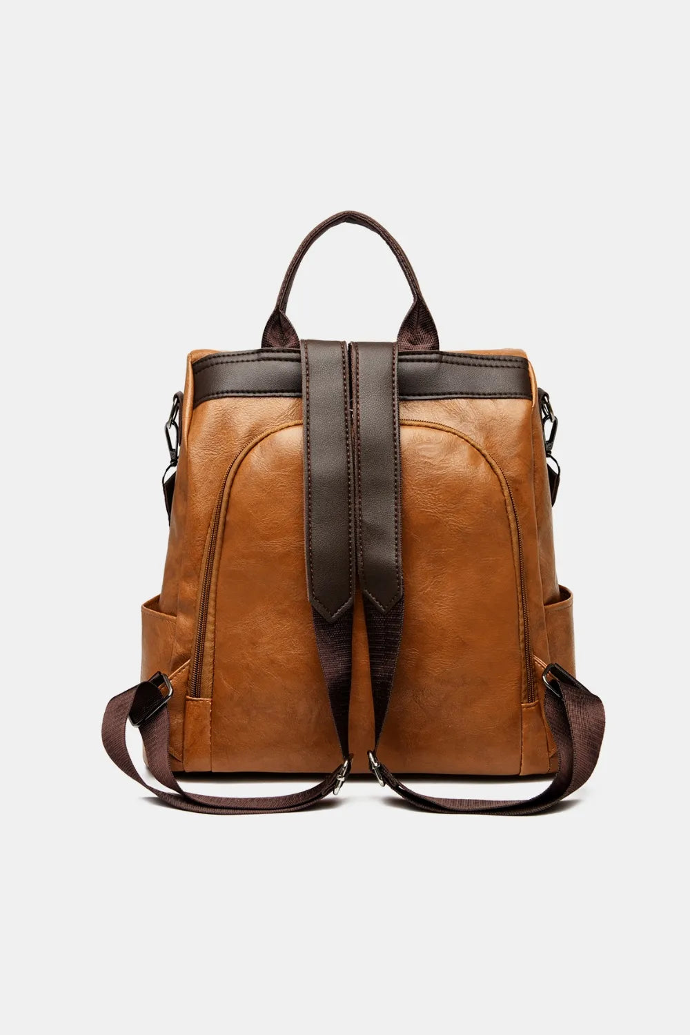 PU Leather Travel Backpack