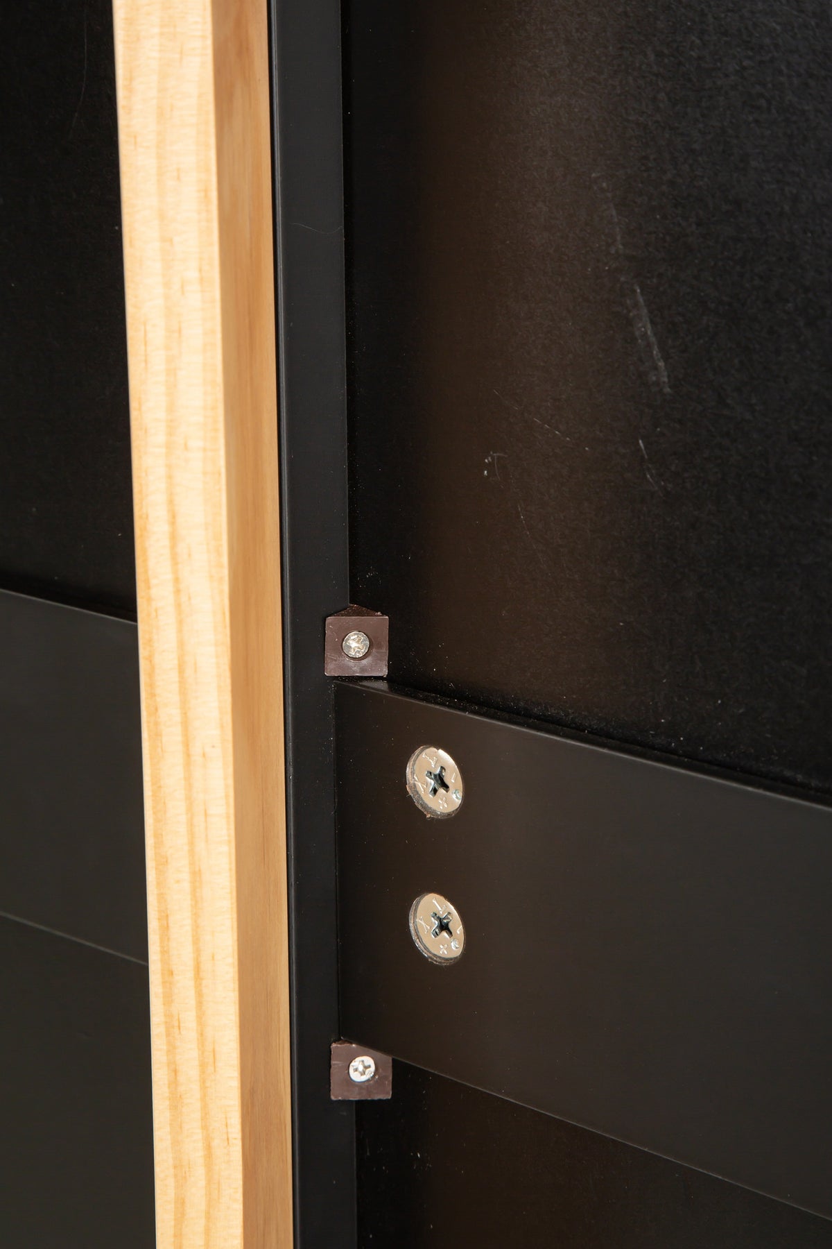 Black Rolling Kitchen Island with Extendable Rubber-Wood Top