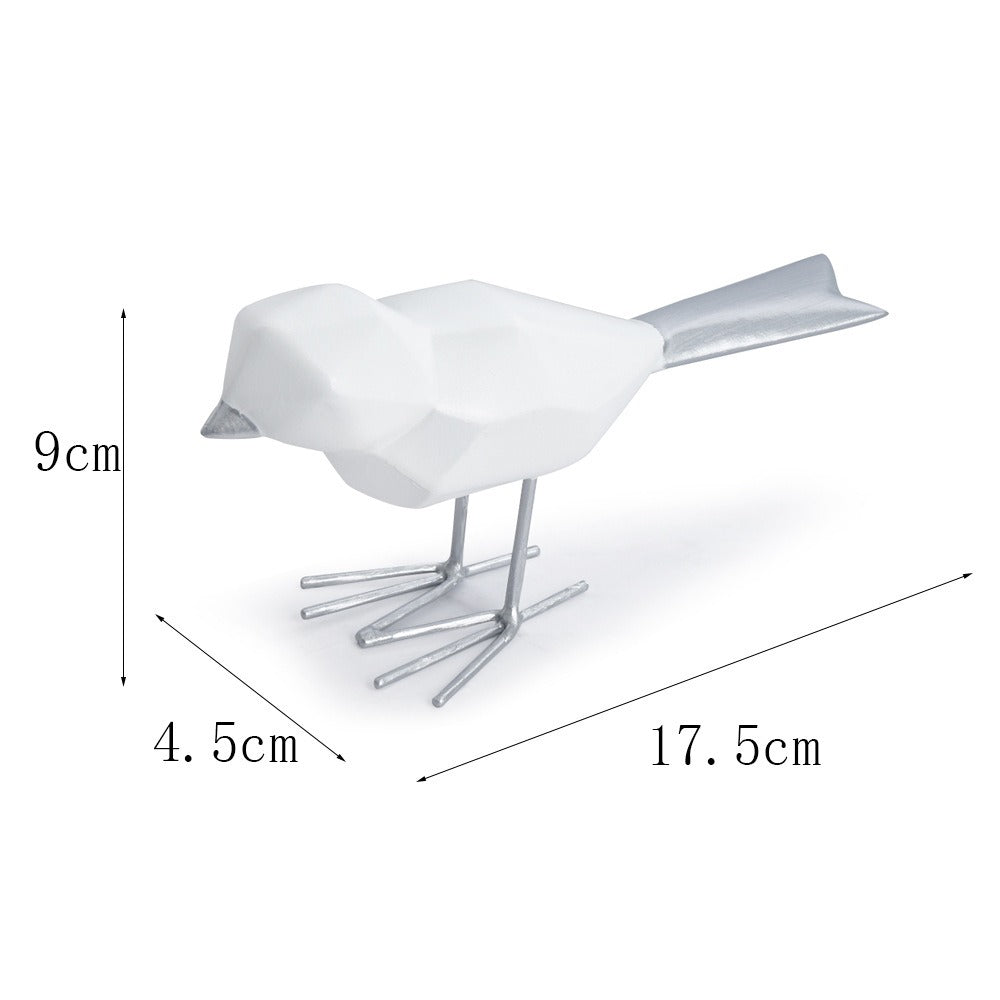 Minimalist home living room pigeon ornaments