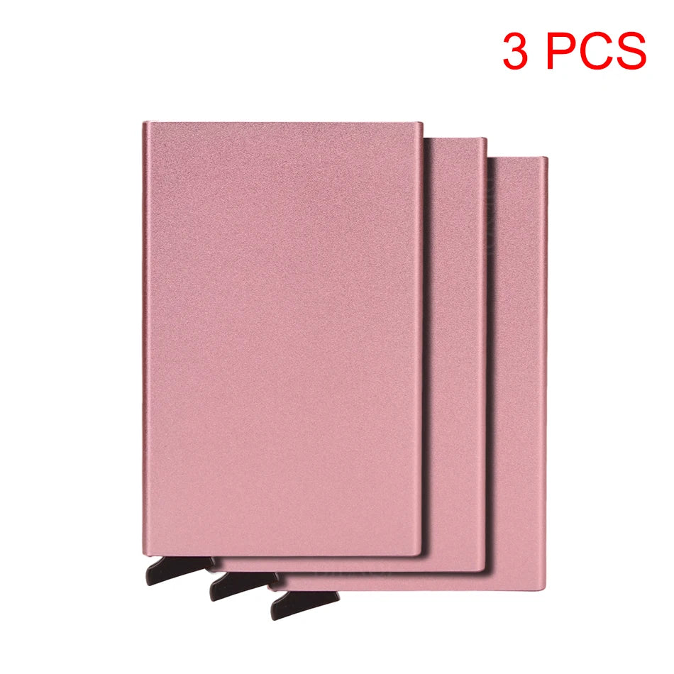 RFID Pop-Up Metal Card Holder Wallet