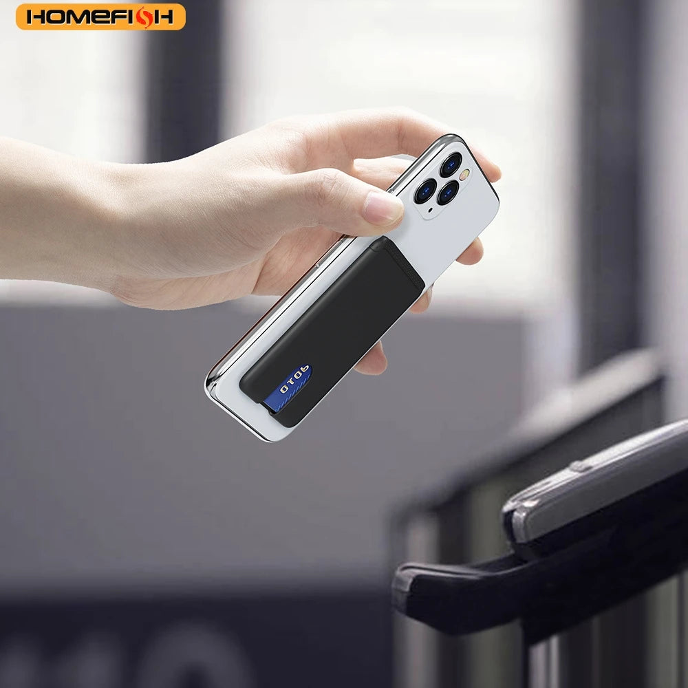 Adhesive Silicone Phone Card Holder