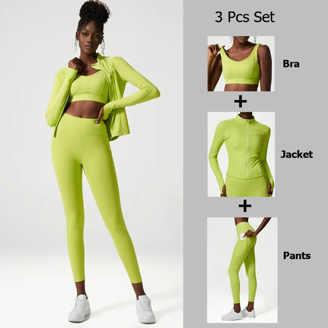 Women's Two-Piece Fitness Set