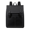 Men's 20–35L PU Leather Computer Backpack