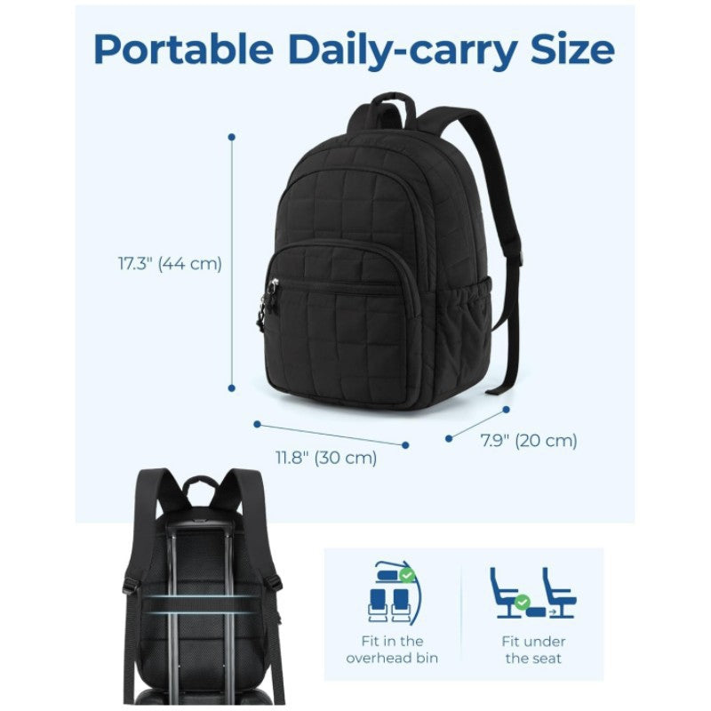 Women's 20–35L Nylon Travel Backpack