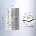 Braille Alphabet & Numbers Tactile Learning Plate