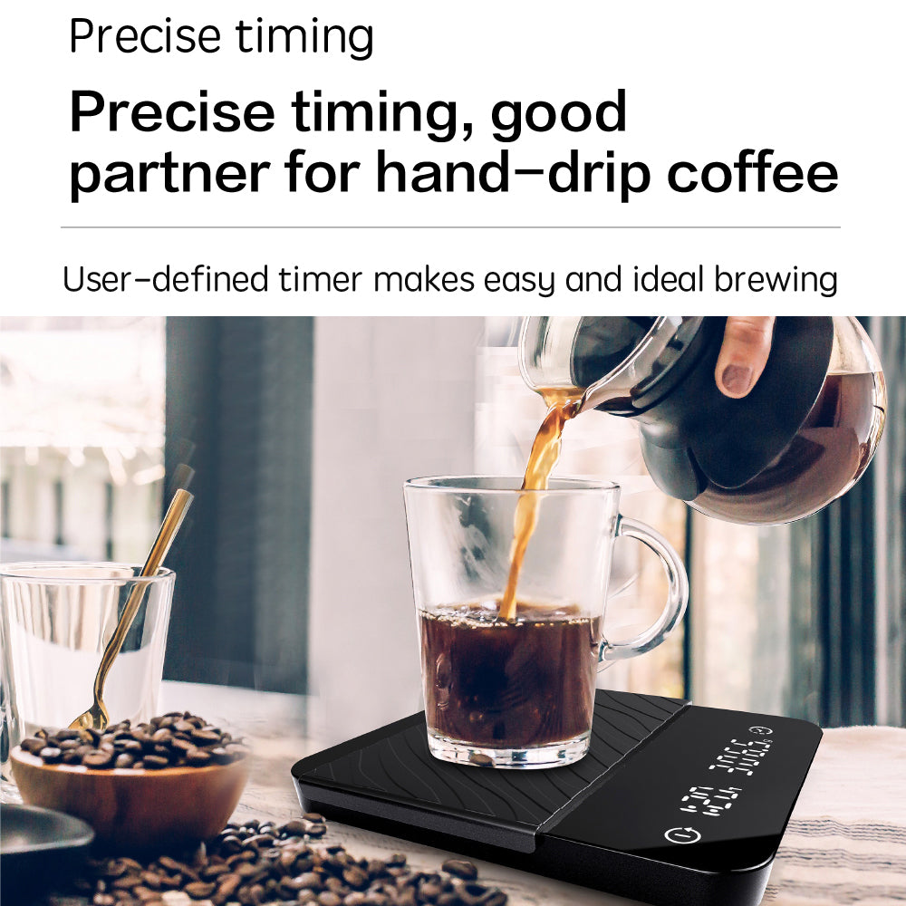 Digital Coffee Scale with Countdown Timer