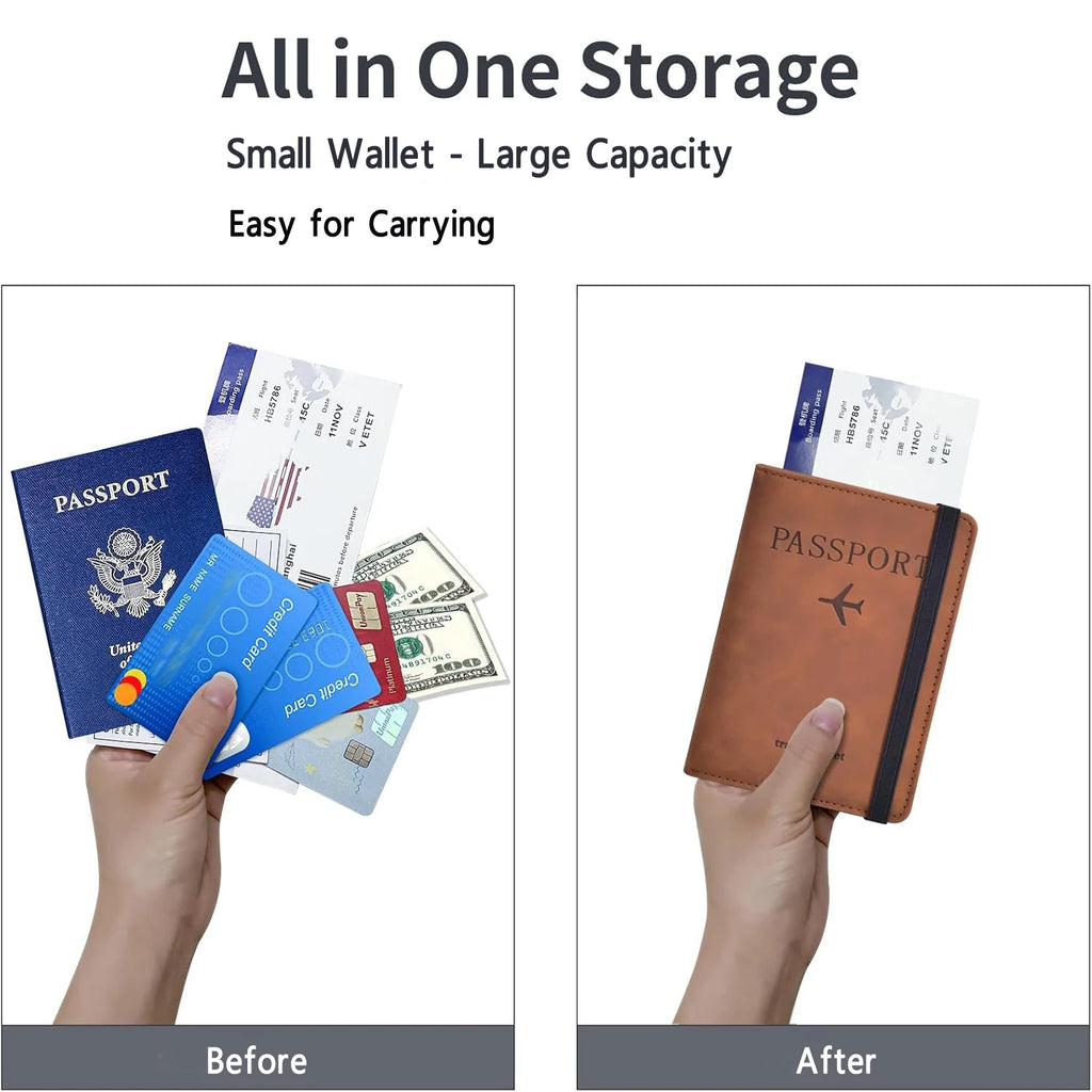 Unisex Travel Passport Holder