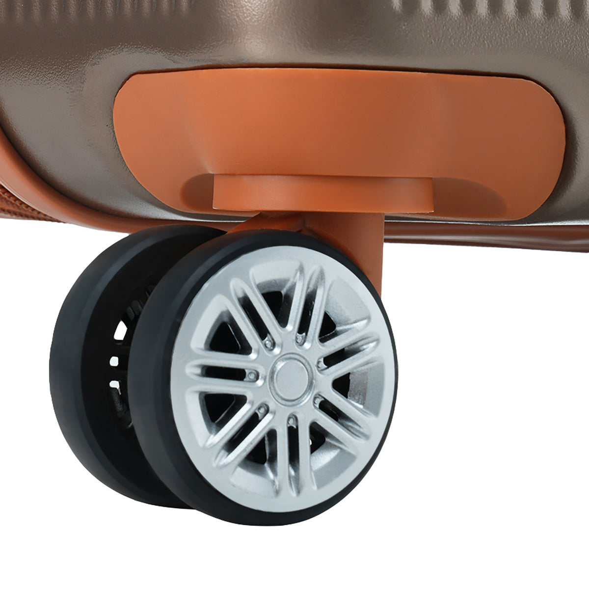 3-Piece Hardshell Spinner Luggage Set with TSA Lock – Copper