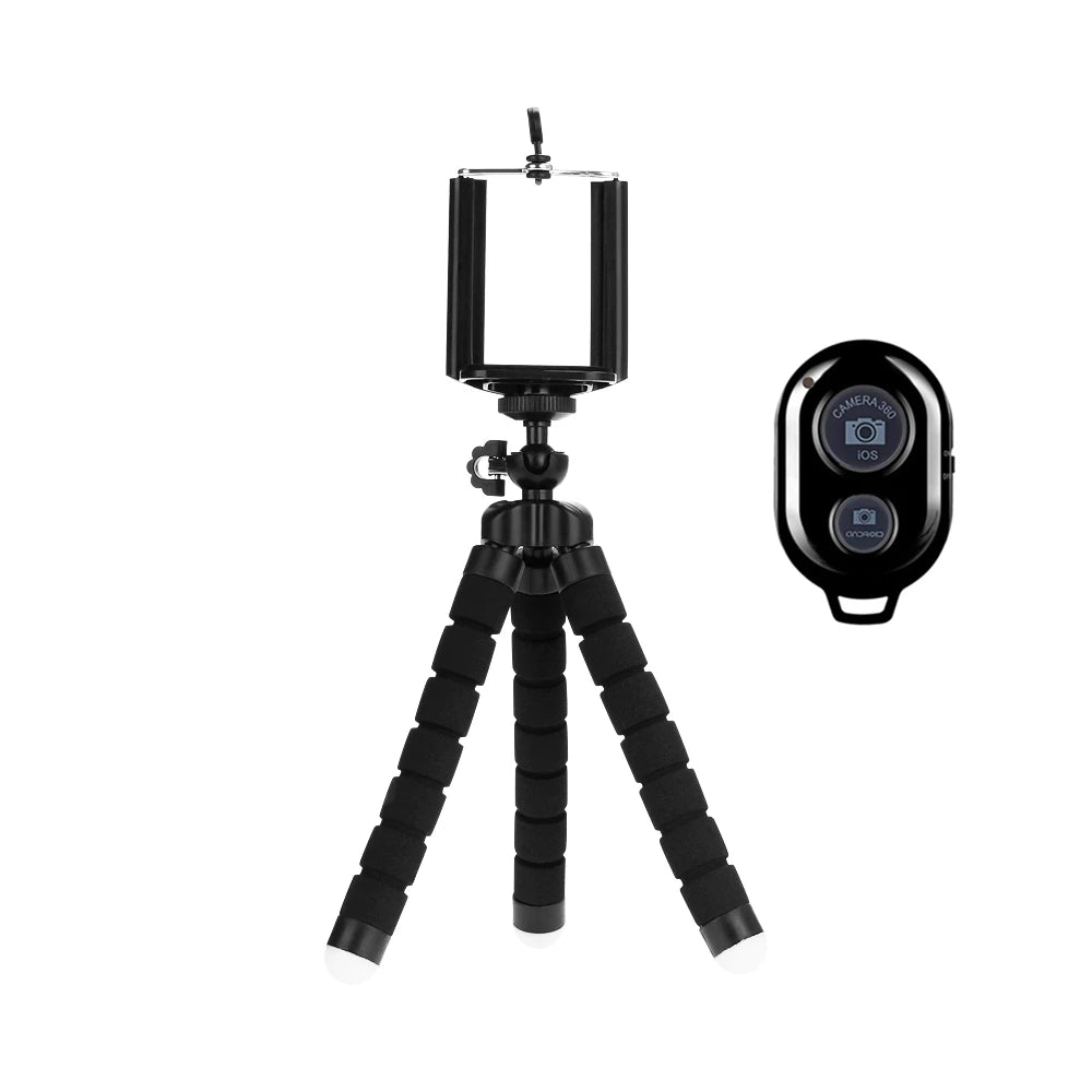 Flexible Mini Phone Tripod with Remote Options