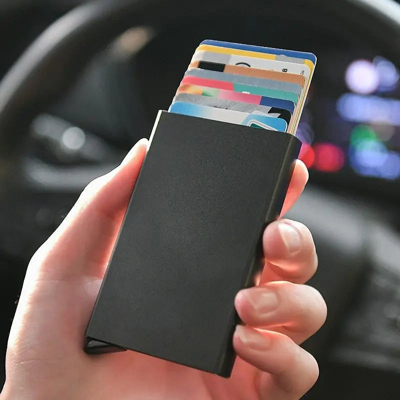 Slim Metal Card Holder