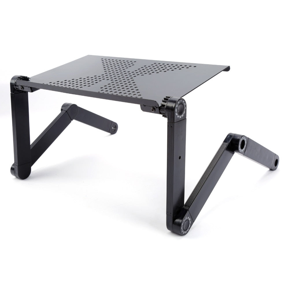 Foldable Adjustable Laptop Table for Sofa & Bed
