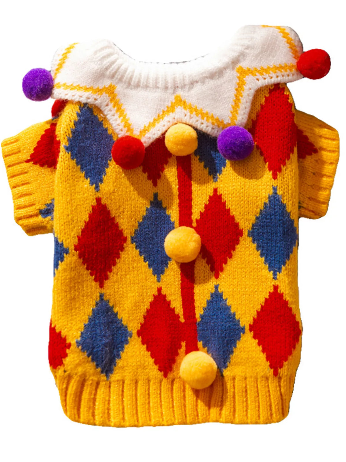 Ribbed knit pet sweater by Trendsi featuring a cozy, fitted design for dogs or cats, in a soft, ribbed fabric.