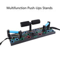 Push-Up Board Set with Resistance Bands – Home Gym Fitness Trainer