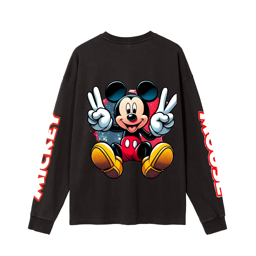 Vintage Washed Long Sleeve T-Shirt