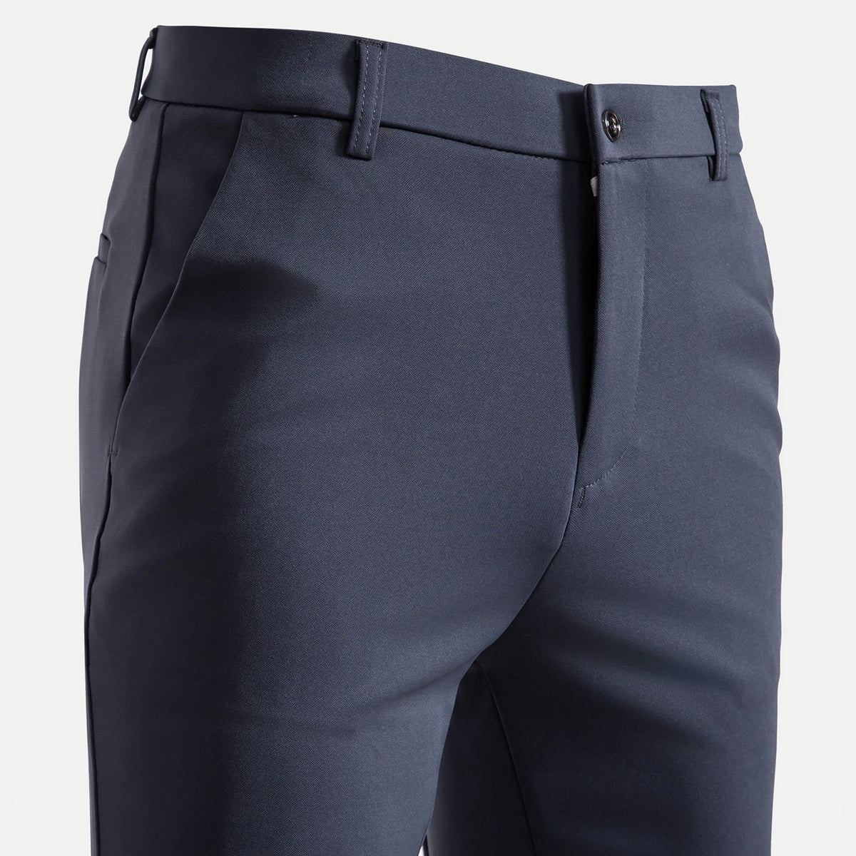 Men's Stretch Straight-Leg Dress Pants