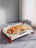 Foldable pet bed by Trendsi featuring soft fabric and foldable design, perfect for comfortable indoor or outdoor use.