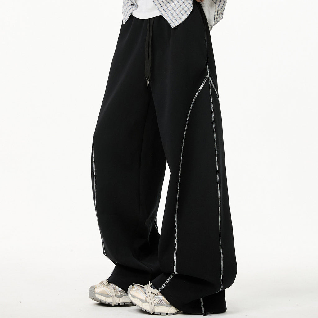 Men's Wide-Leg Casual Loose-Fit Pants