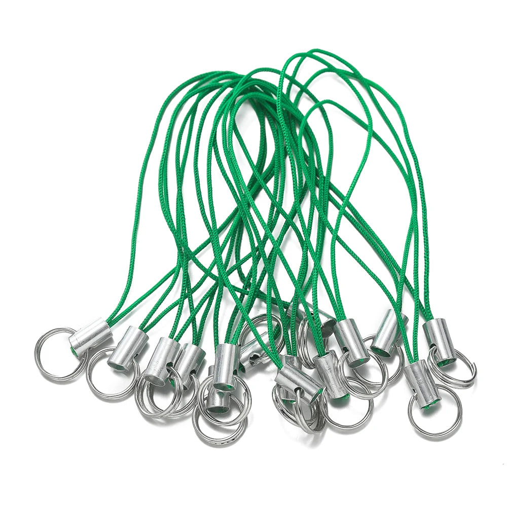 Polyester Lanyard Cords with Double Jump Rings – 20/50 Pack
