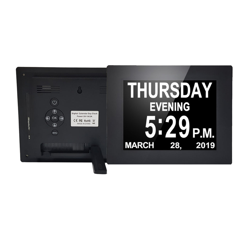 8-Inch Digital Calendar Clock & Photo Display