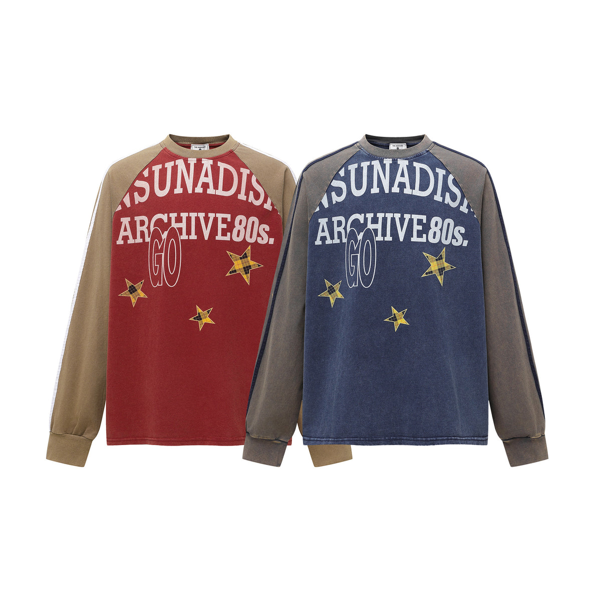 Men's Color-Block Cotton Pullover Hoodie