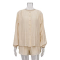 Fashionable women's suits, long-sleeved shirts, split shorts, two-piece suits, elegant temperament