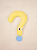 Soft plush pet bed shaped like a question mark from Trendsi, featuring cozy cushioning and playful design for small pets.