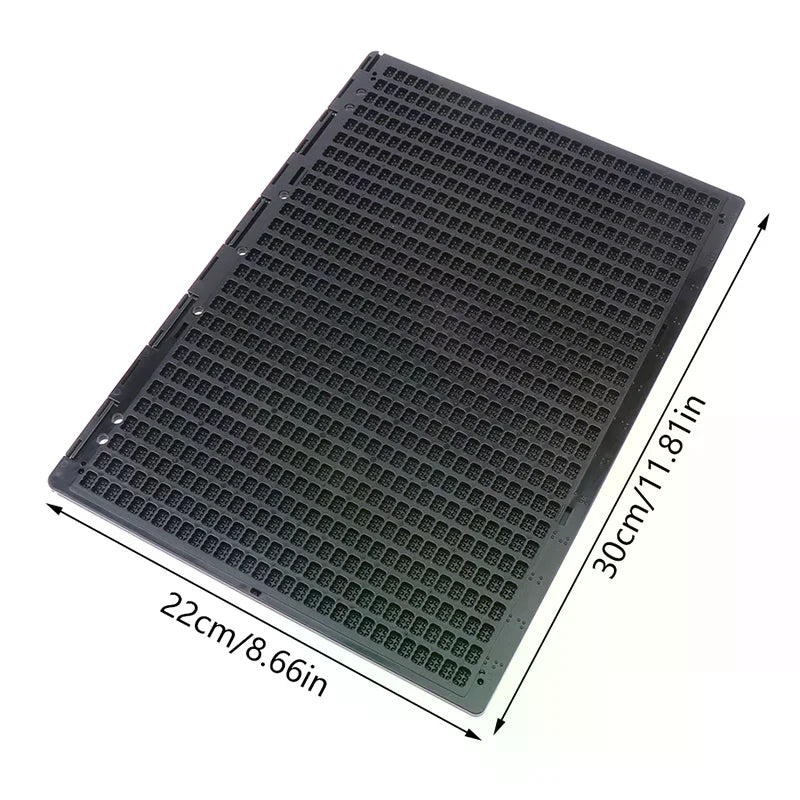 27-Line 30-Cell Braille Writing Slate with Stylus