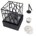 Tabletop Alcohol Fireplace Indoor Heating Stove Fire Pit for Home Use