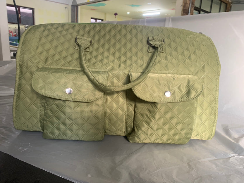 Business Travel Duffel Bag with Garment Compartment