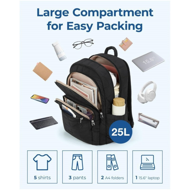 Women's 20–35L Nylon Travel Backpack