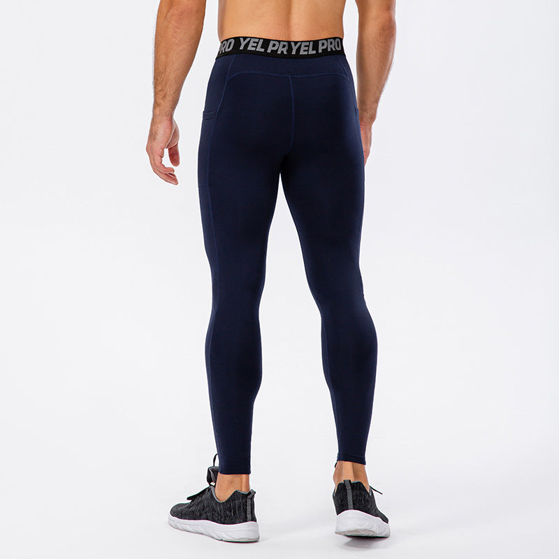 Men's Slim-Fit Stretch Running Pants