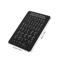 Braille Alphabet & Literacy Learning Board