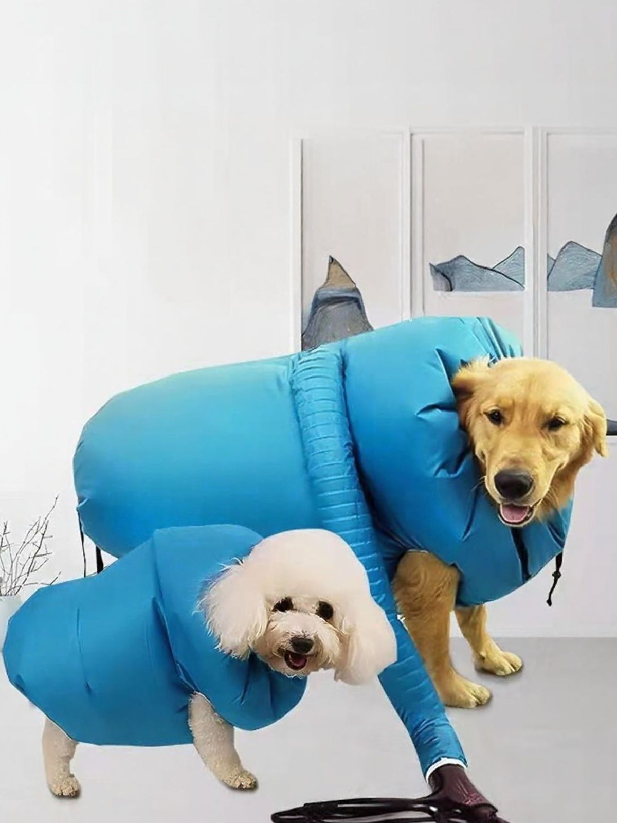 Portable pet quick dry bag by Trendsi, showing a compact, lightweight bag designed for drying small pets quickly and comfortably.