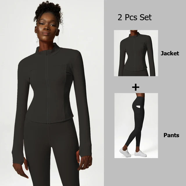 Women's Two-Piece Fitness Set