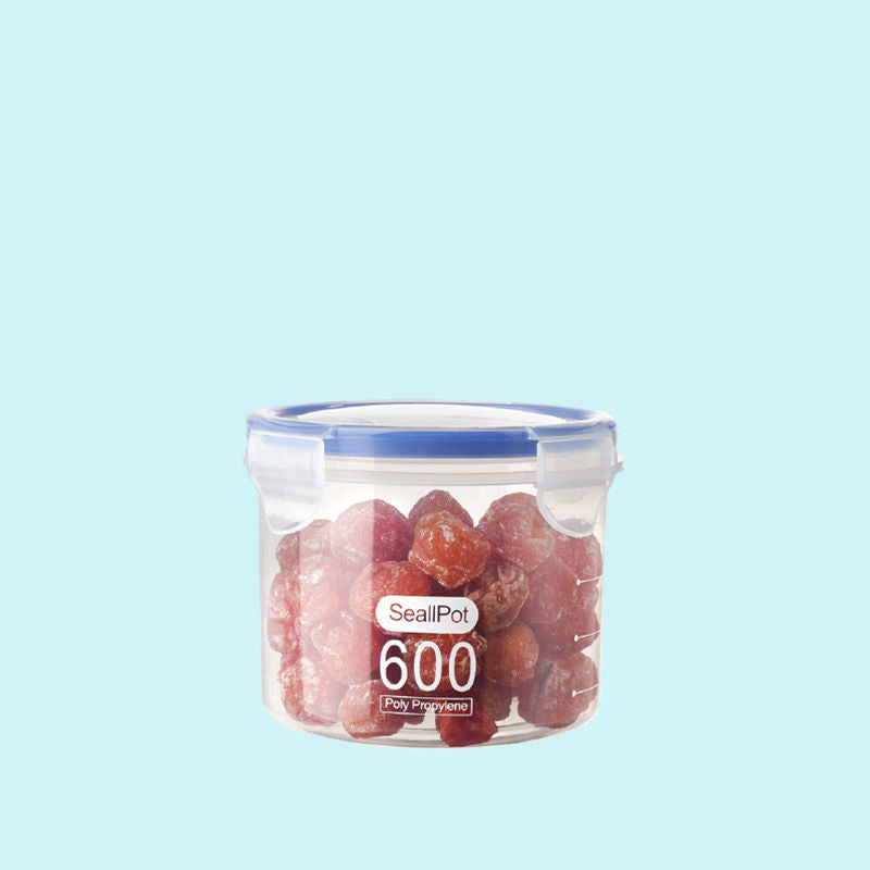 Airtight Plastic Grain & Food Storage Jars