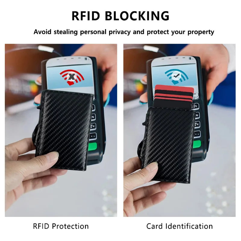 RFID-Blocking Minimalist Card Wallet