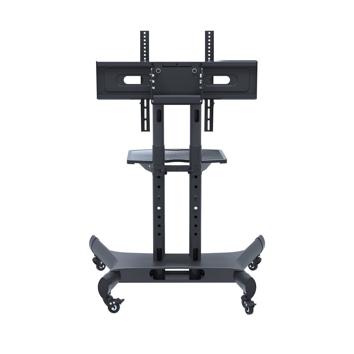 FANCO Universal Rotating TV Stand, Suitable for 32-80 inch TVs, Tiltable Desktop TV Stand, Maximum VESA 600x400mm (Black)