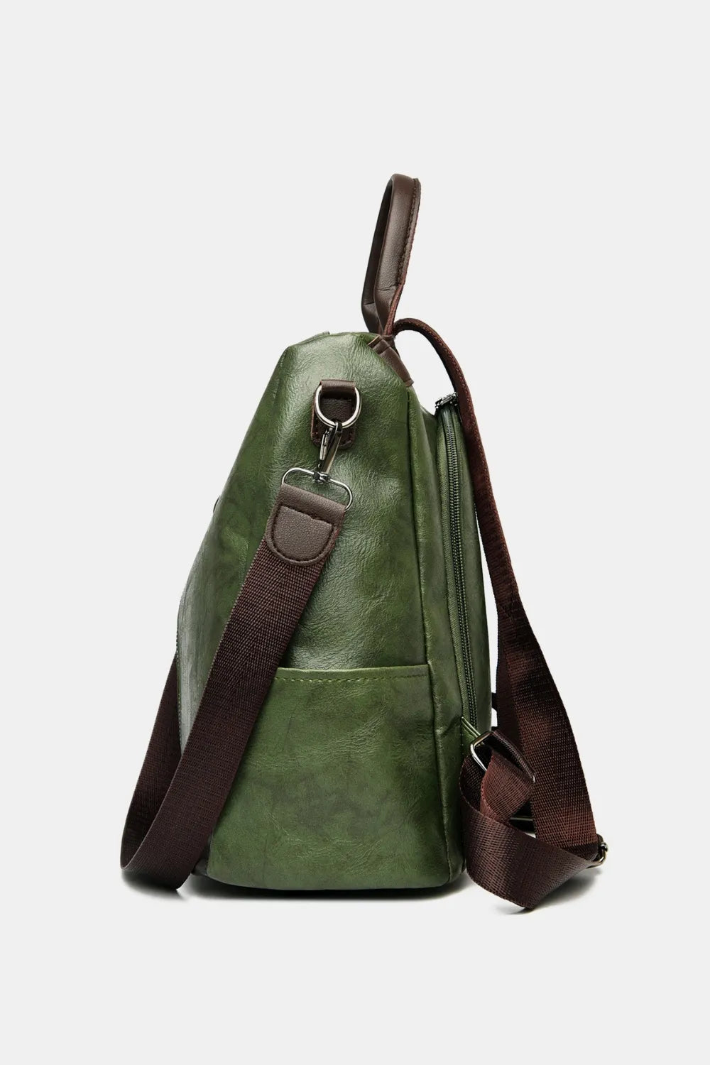 PU Leather Travel Backpack