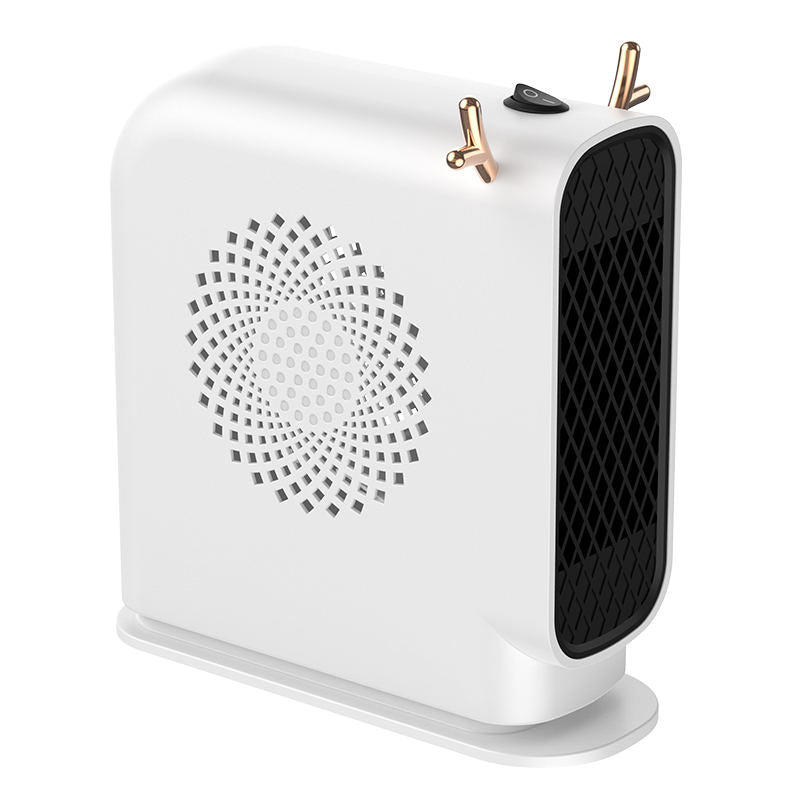 Portable Easy Use Electric Heater Fan 500W Antlers Decoration