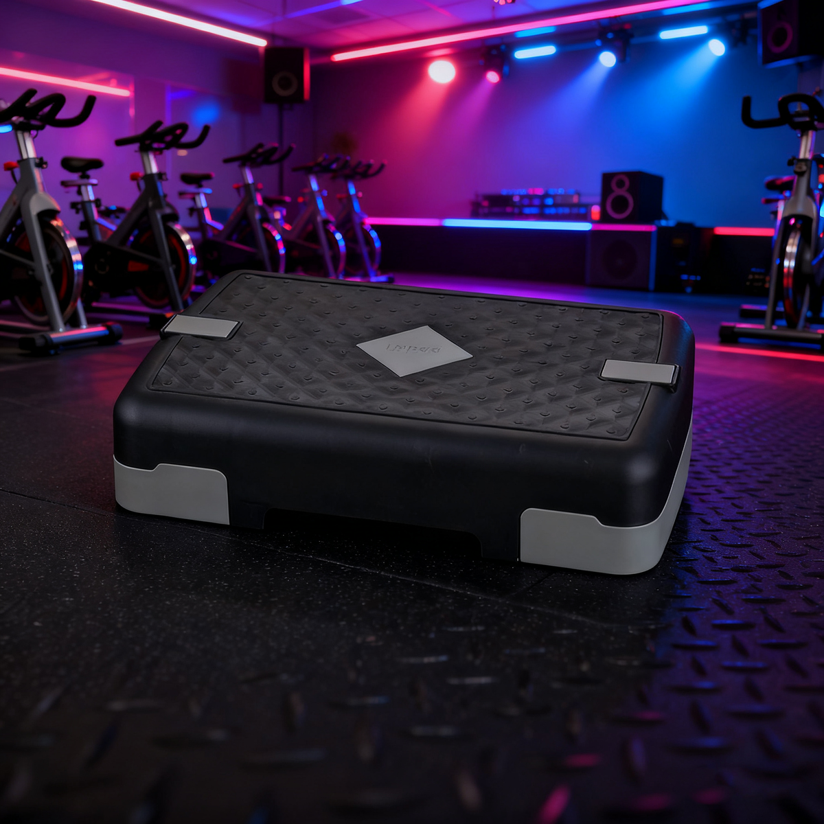 Multi-Function Fitness Step Pedal with Resistance Bands