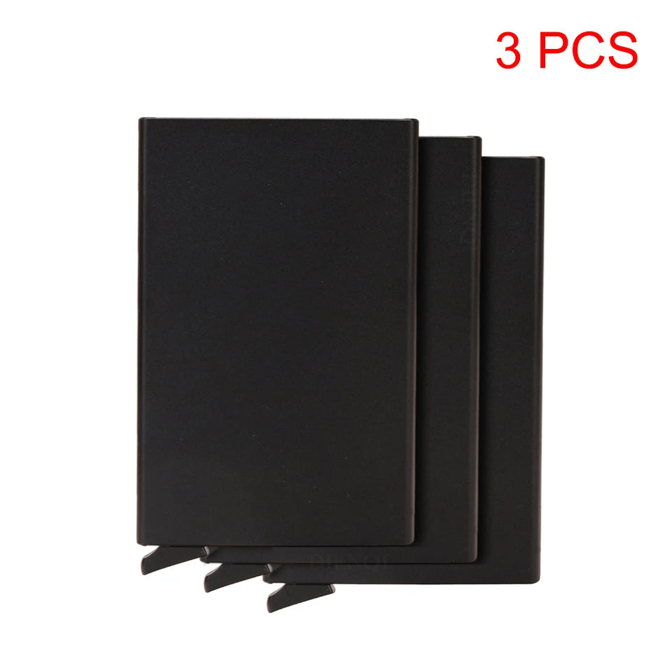 RFID Pop-Up Metal Card Holder Wallet