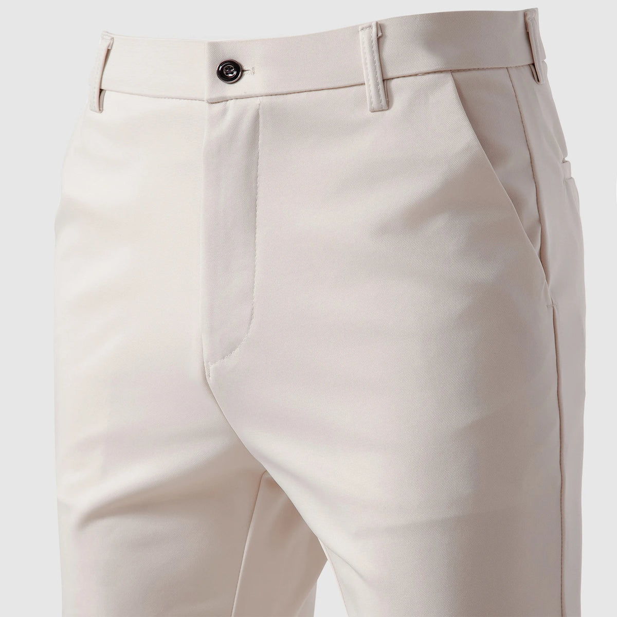 Men's Stretch Straight-Leg Dress Pants