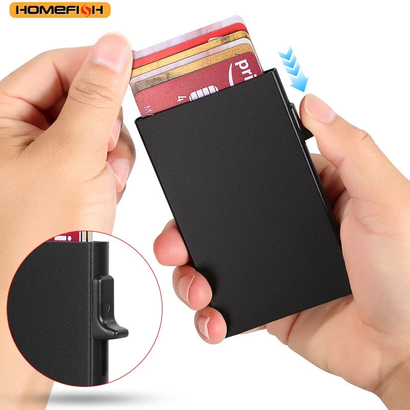 Slim Metal Card Holder