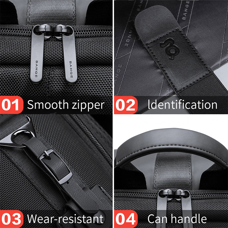 BANGE 36–55L Business Travel Computer Backpack