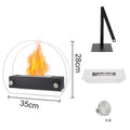 True fire carbon free desktop alcohol stove for home heating portable brazier fireplace environmentally friendly fireplace decoration stove