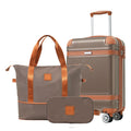 3-Piece Hardshell Spinner Luggage Set with TSA Lock – Copper