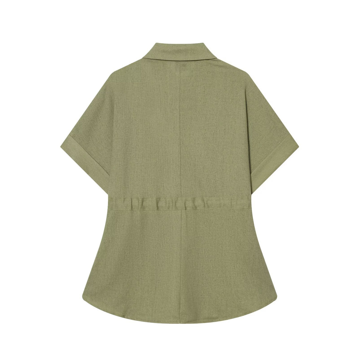Women's 3/4-Sleeve Shirt & Straight-Leg Pants Set